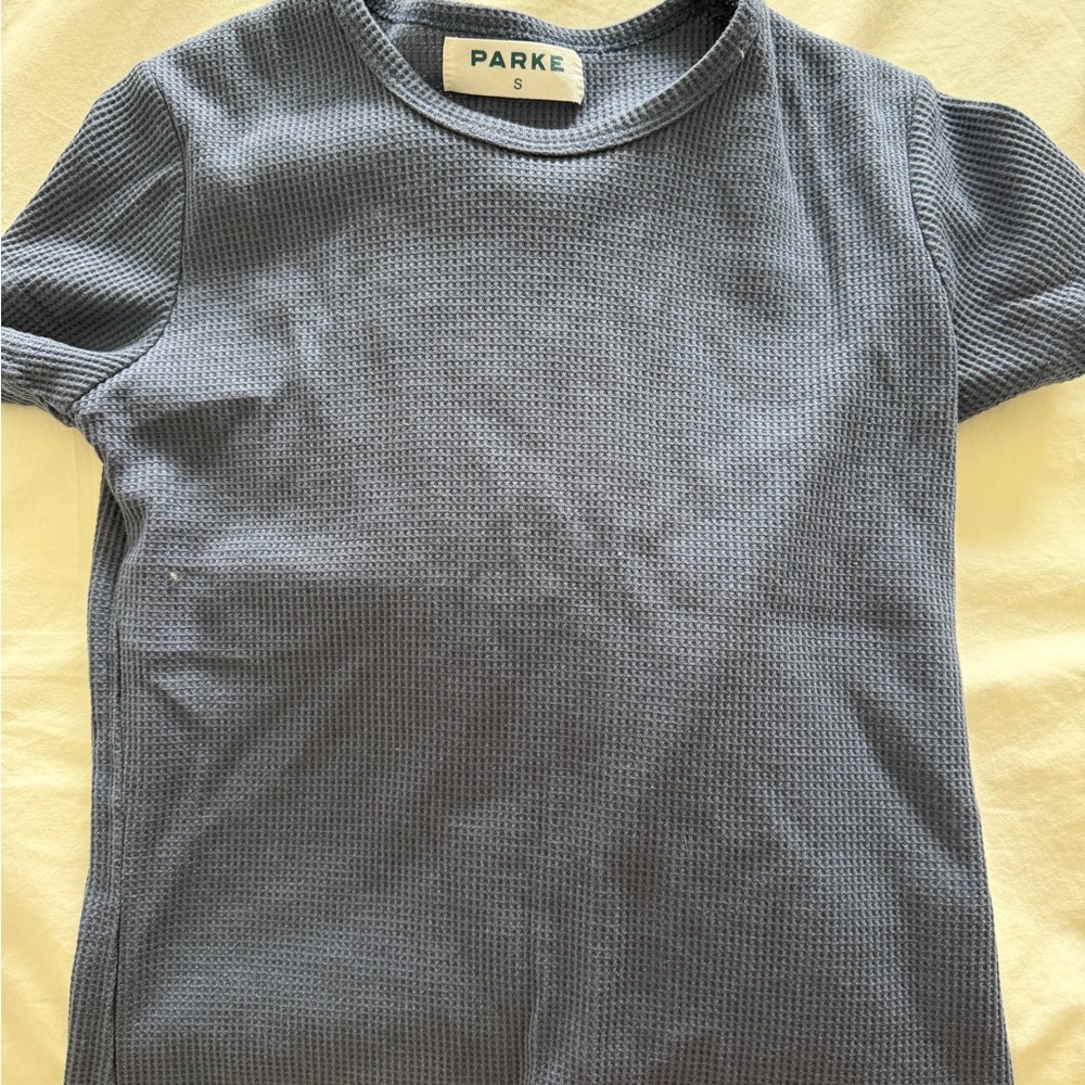 Parke Waffle knit tshirt